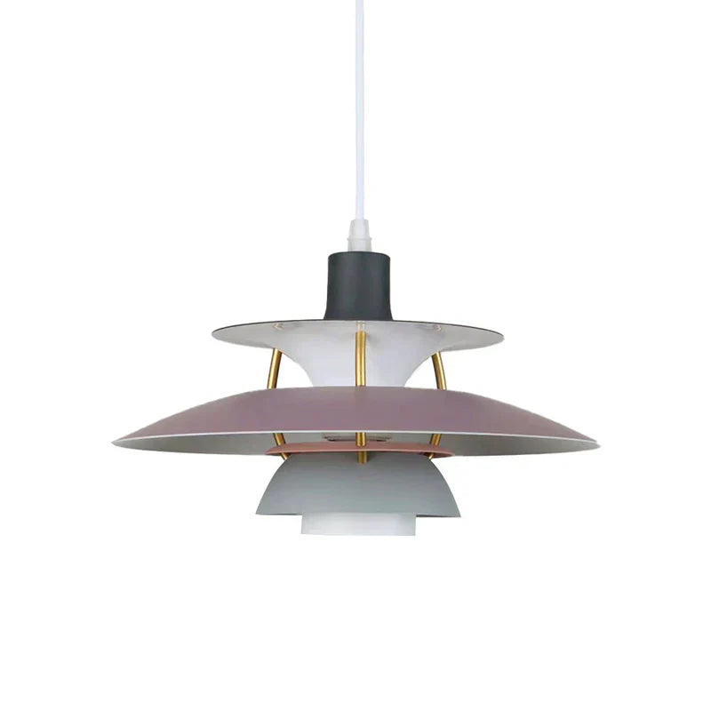 MorandiGlow Modern LED Pendel Lampe med Skærm