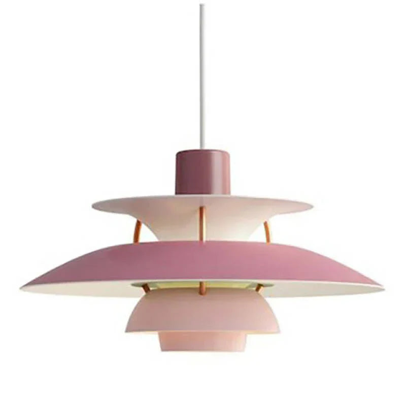 MorandiGlow Modern LED Pendel Lampe med Skærm