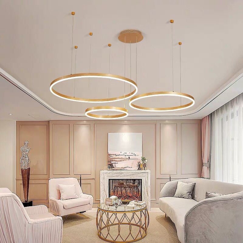 LED Circle Pendellampe – Moderne og Elegant Belysning