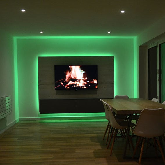 Remote-controlled Color LED strip | GlowFlex