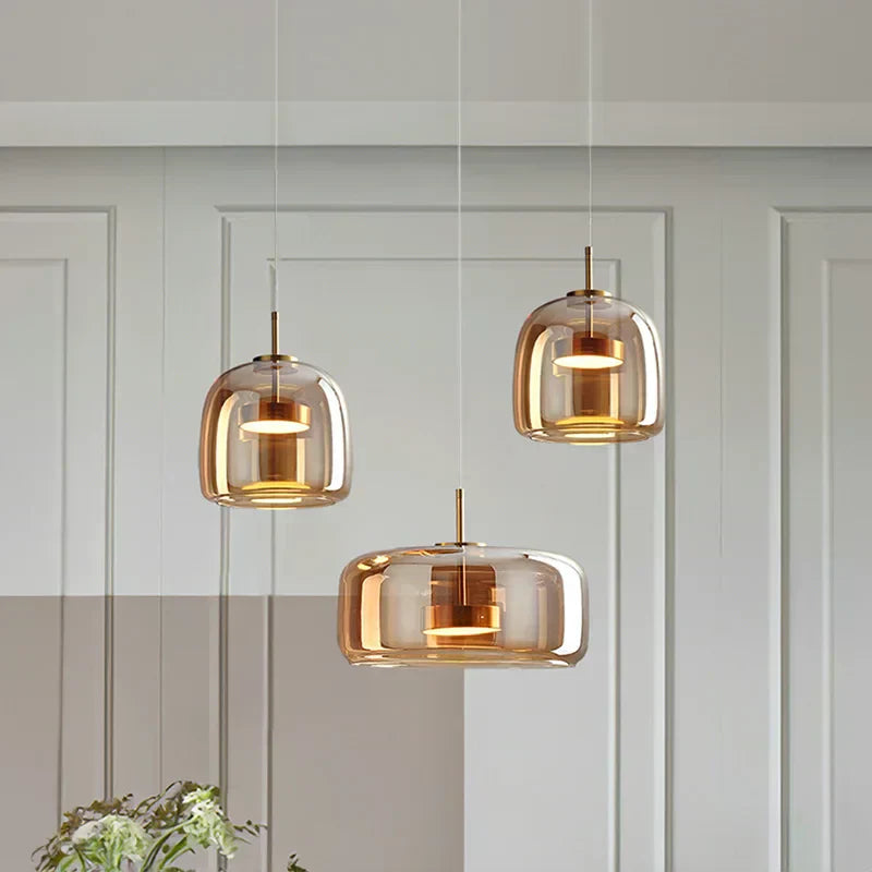 PureLight – Klar Glas Pendellampe