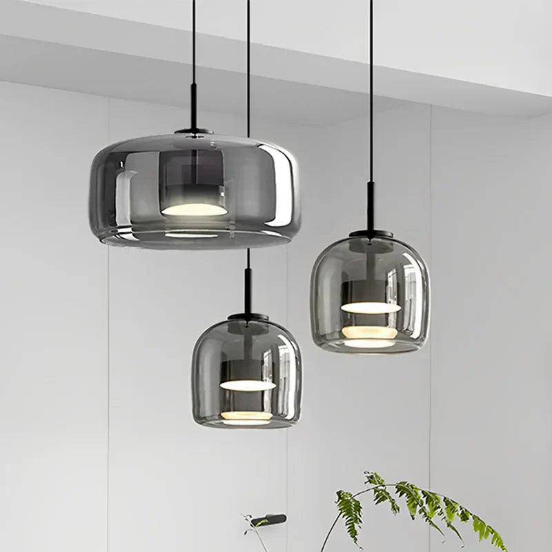 PureLight – Klar Glas Pendellampe