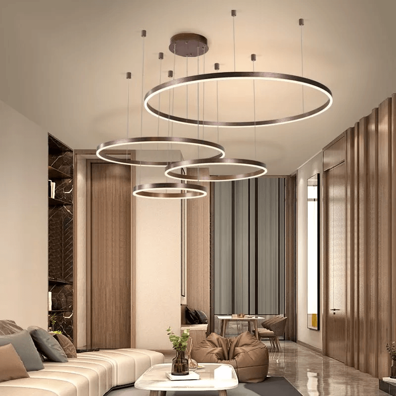 LED Circle Pendellampe – Moderne og Elegant Belysning