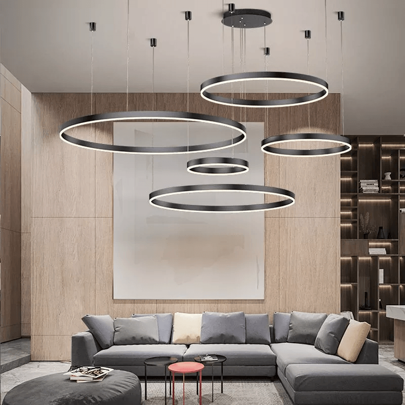 LED Circle Pendellampe – Moderne og Elegant Belysning