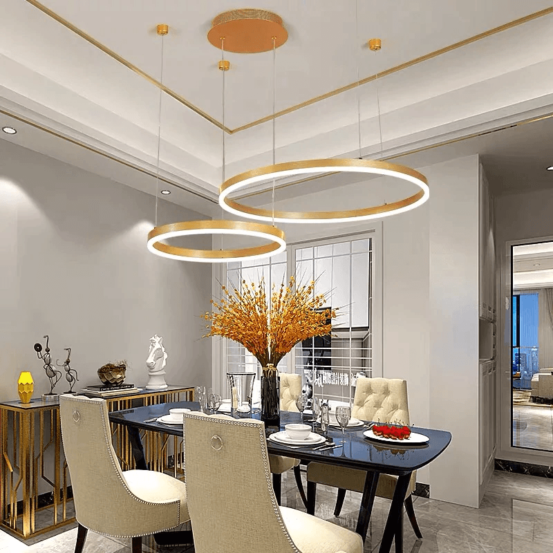 LED Circle Pendellampe – Moderne og Elegant Belysning