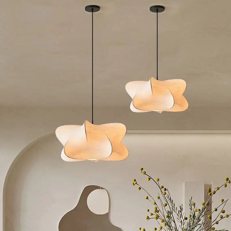 SimpliciteGlow Japansk Silke Pendel Lampe