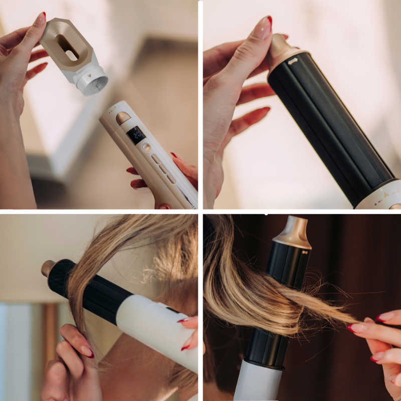 Airstyler 8-i-1 med Ionisk Teknologi til Professionel Hårstyling-5
