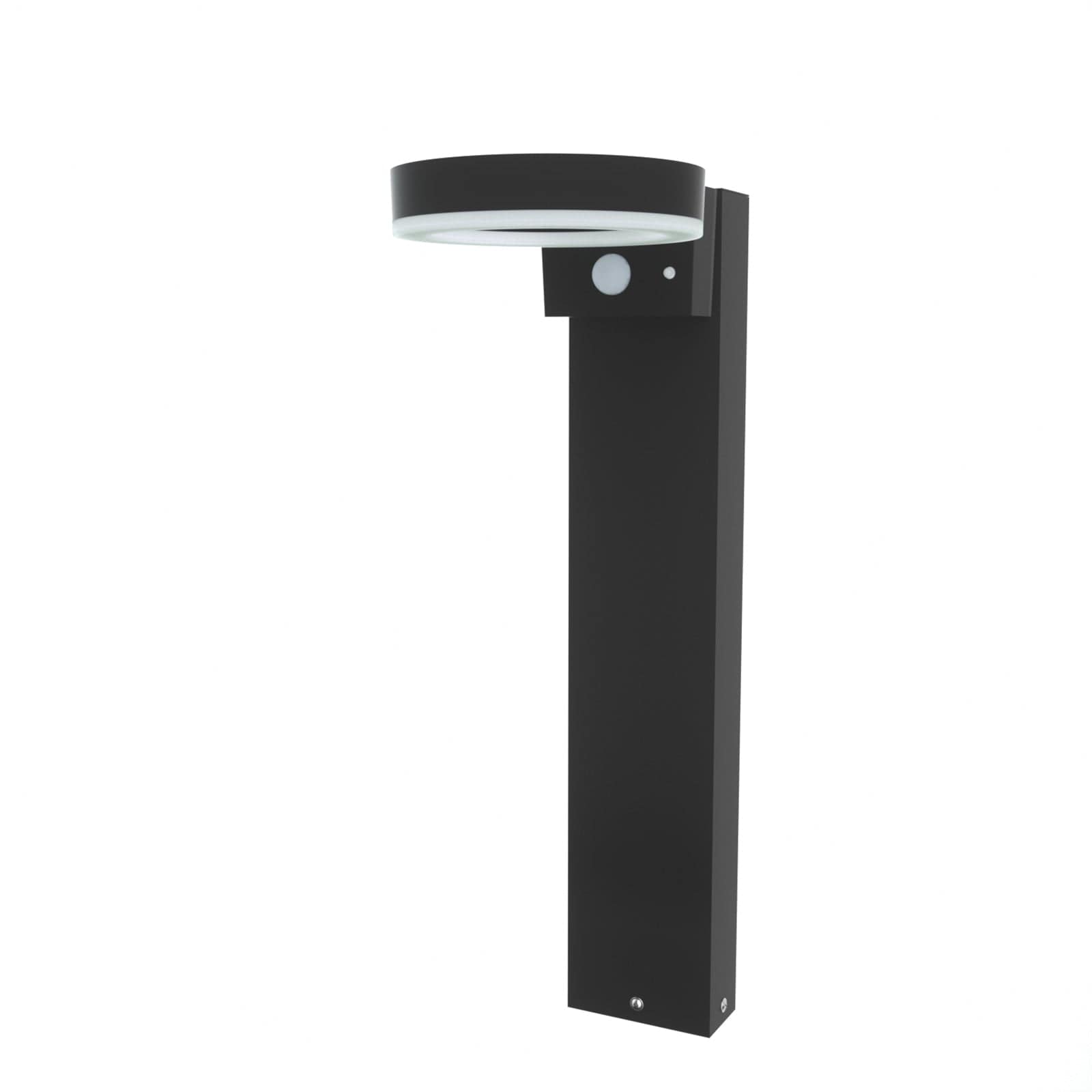 Solarlampe med Bevægelsessensor og Monokristallinsk Solpanel til Terrasse og Stier-6