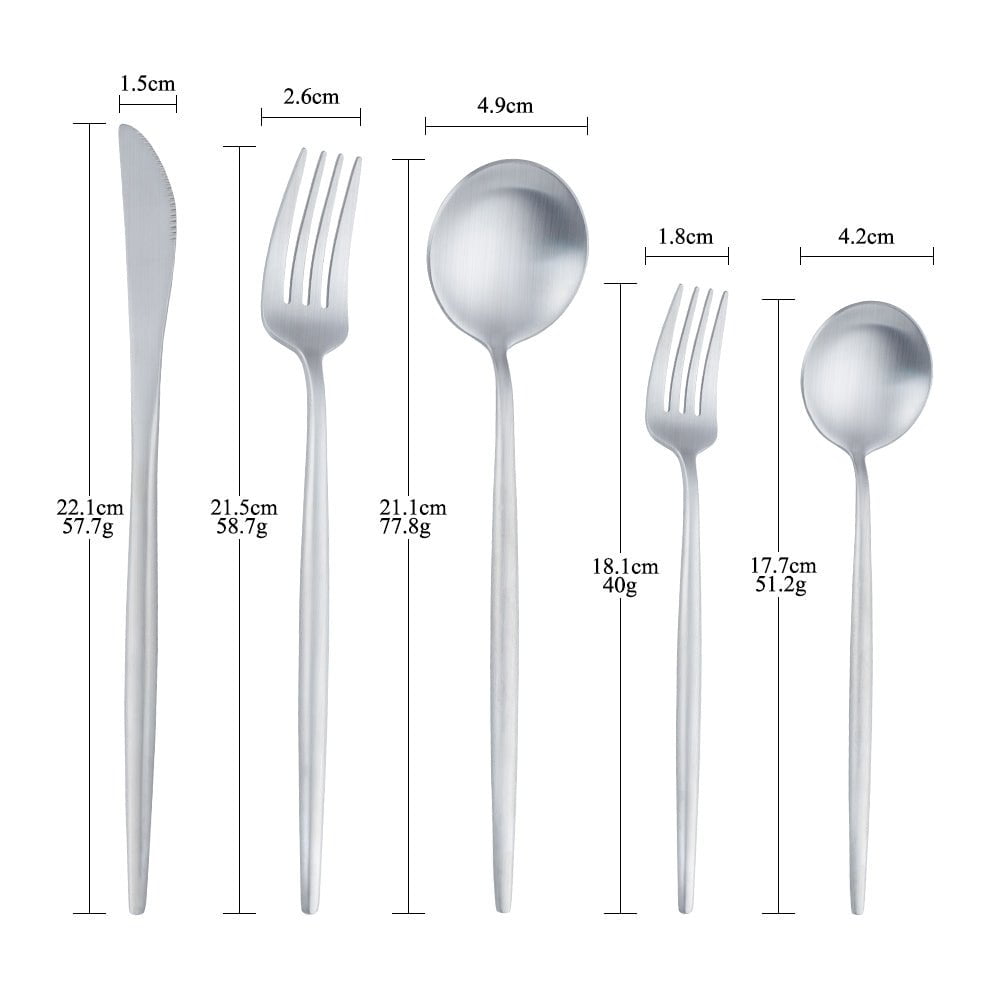 Modern Cutlery Set - Elegant and Durable | LuxeCutlery