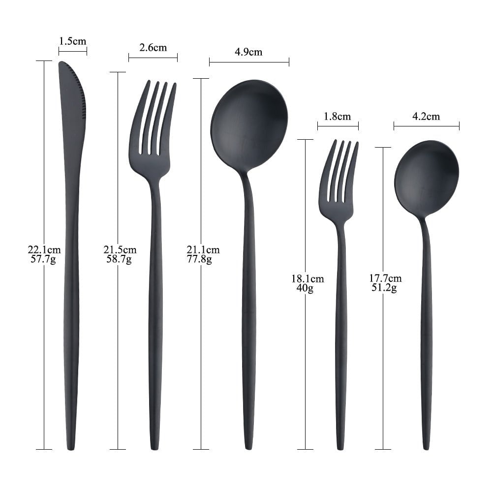 Modern Cutlery Set - Elegant and Durable | LuxeCutlery