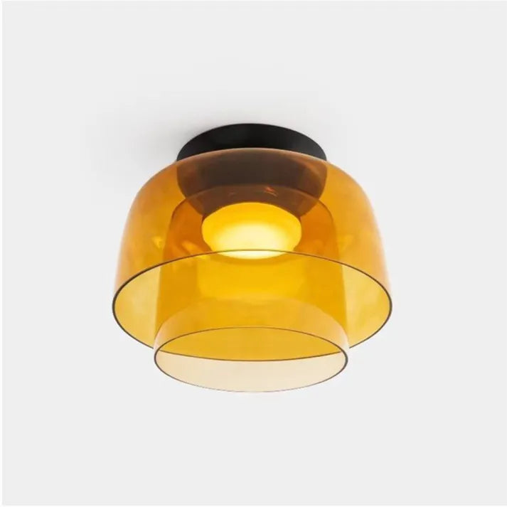 GlasElegance – Medieval ceiling lamp with a modern twist