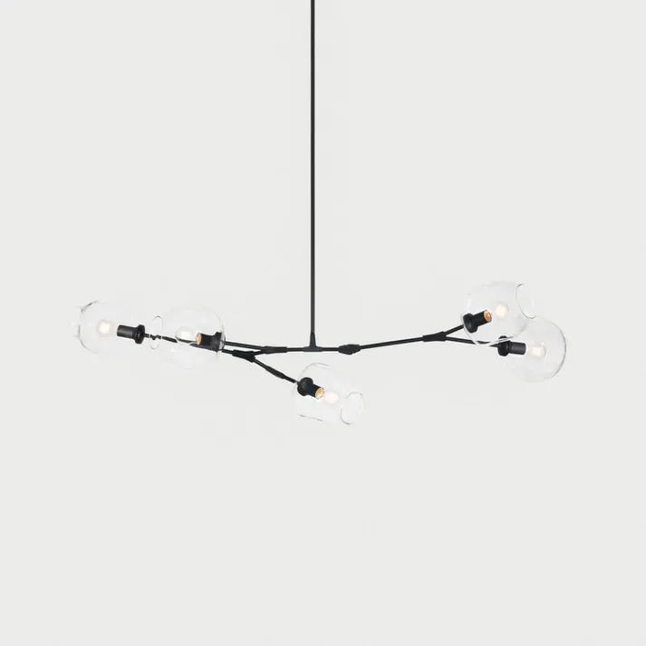 Bubble Light – Sputnik Chandelier in bubble glass