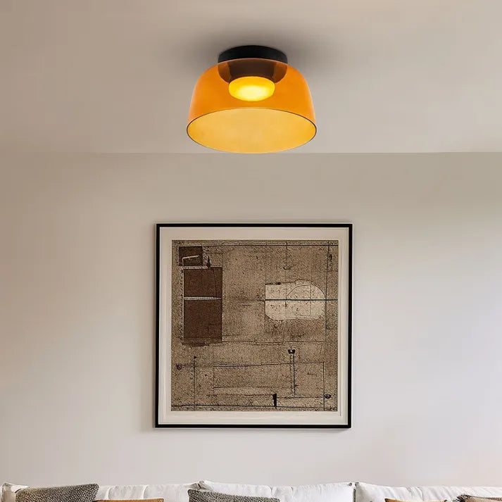 GlasElegance – Medieval ceiling lamp with a modern twist