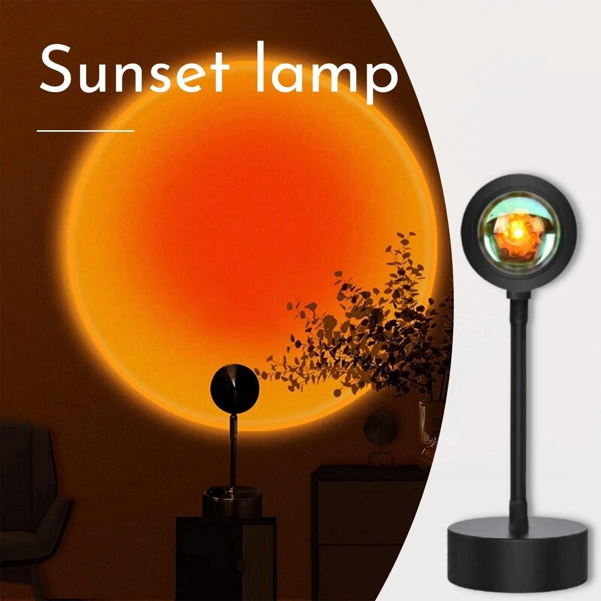 Solnedgang LED Bordlampe | SunsetGlow