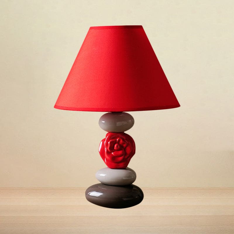 Table lamp with cone-shaped fabric shade | ConeShade