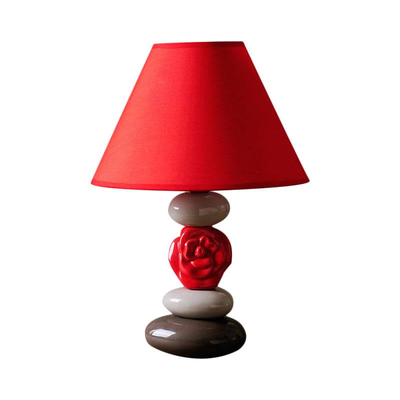 Table lamp with cone-shaped fabric shade | ConeShade