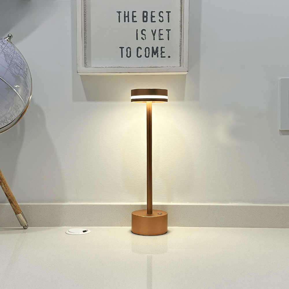 Wireless Table Lamp – Minimalist and Functional Design | GlowLite