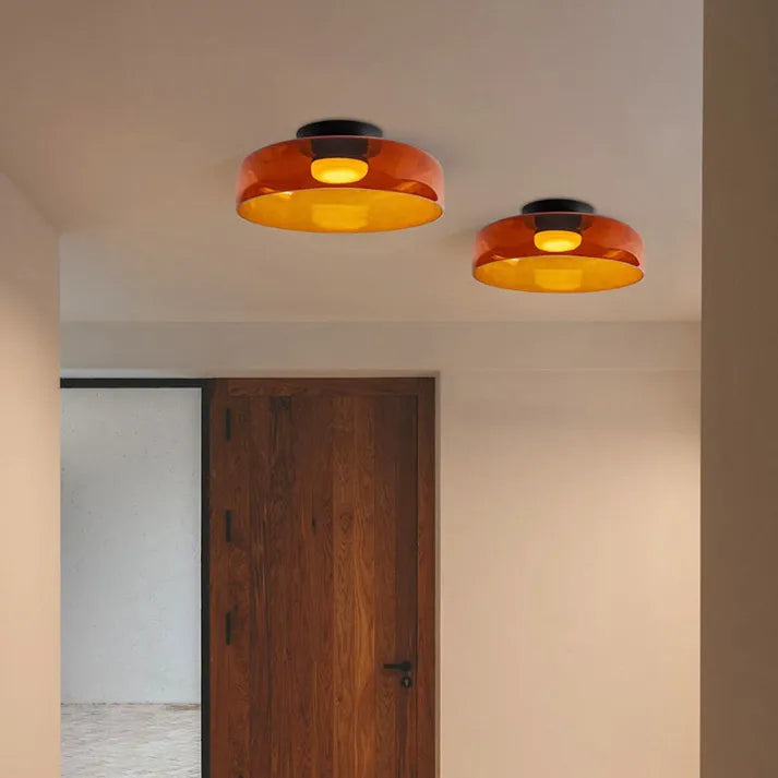 GlasElegance – Medieval ceiling lamp with a modern twist