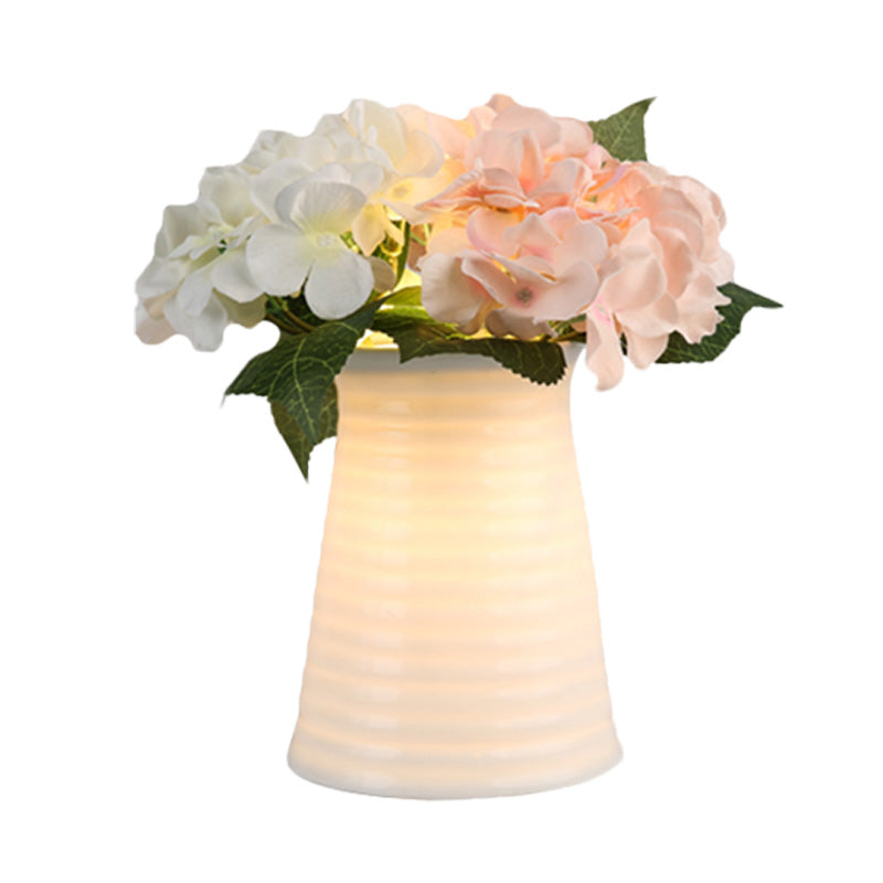 Elegant Art Deco Glas Natlampe | DecoRomance