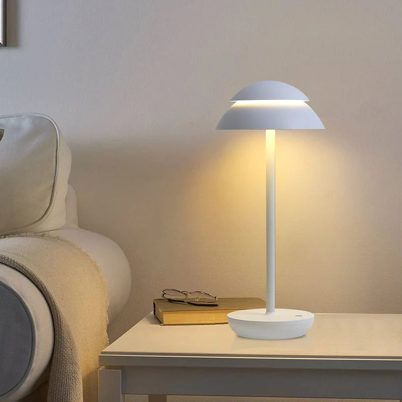 Wireless Rechargeable Table Lamp with Integrated LED lighting and Built-in Battery | RechargeLite