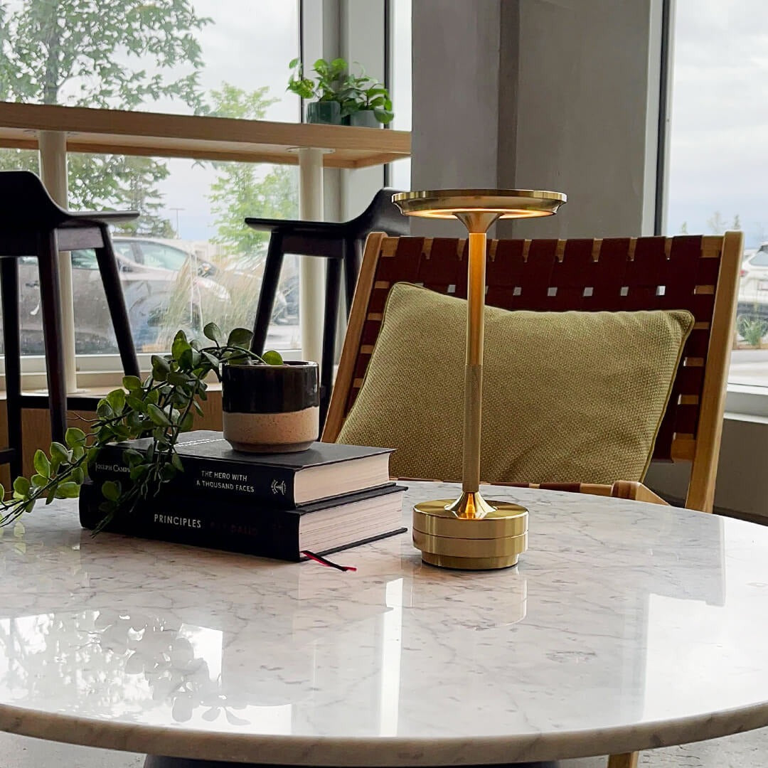 Modern Wireless Table Lamp – Stylish and Practical | LuminaTouch