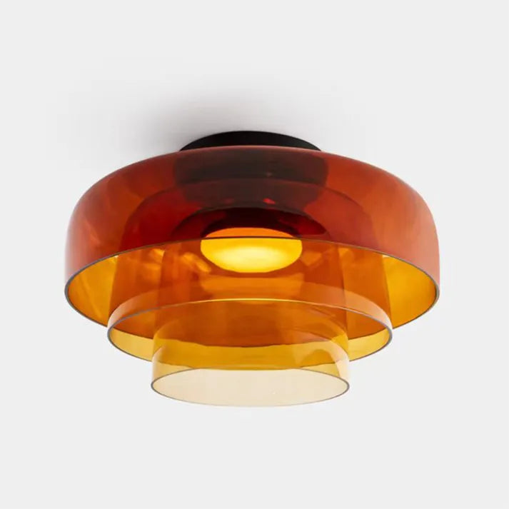 GlasElegance – Medieval ceiling lamp with a modern twist