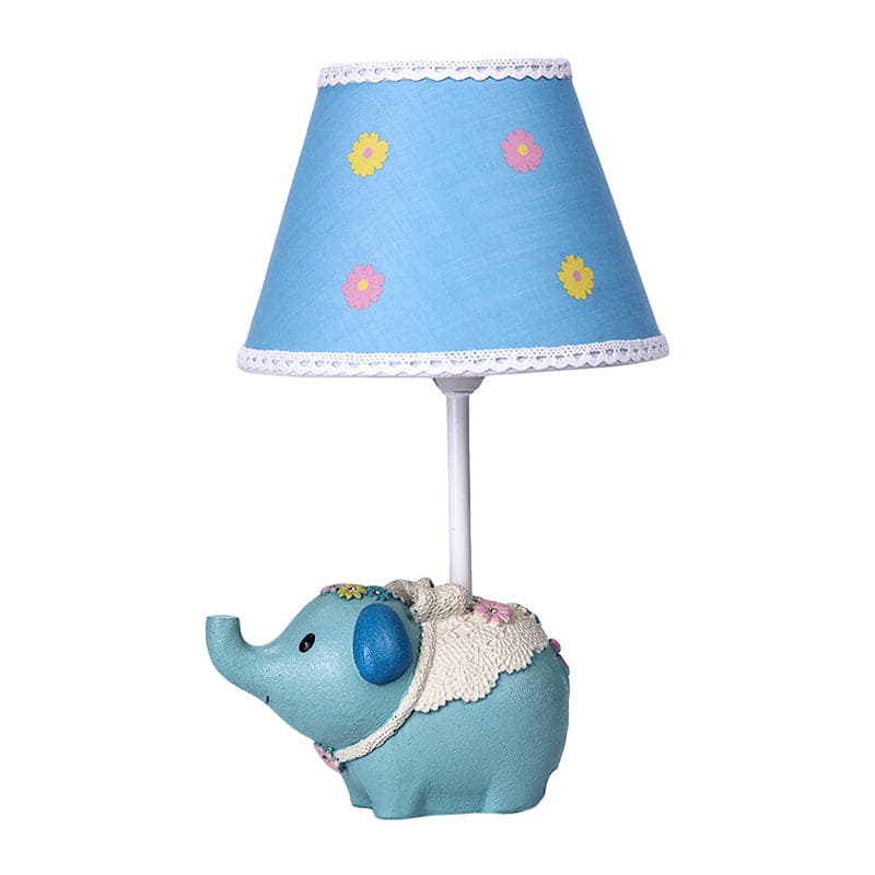 Decorative Elephant Flowers Table Lamp | EleGlow