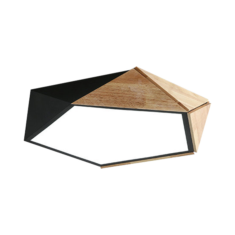 Modern Geometric Ceiling Lamp | GeoGlow