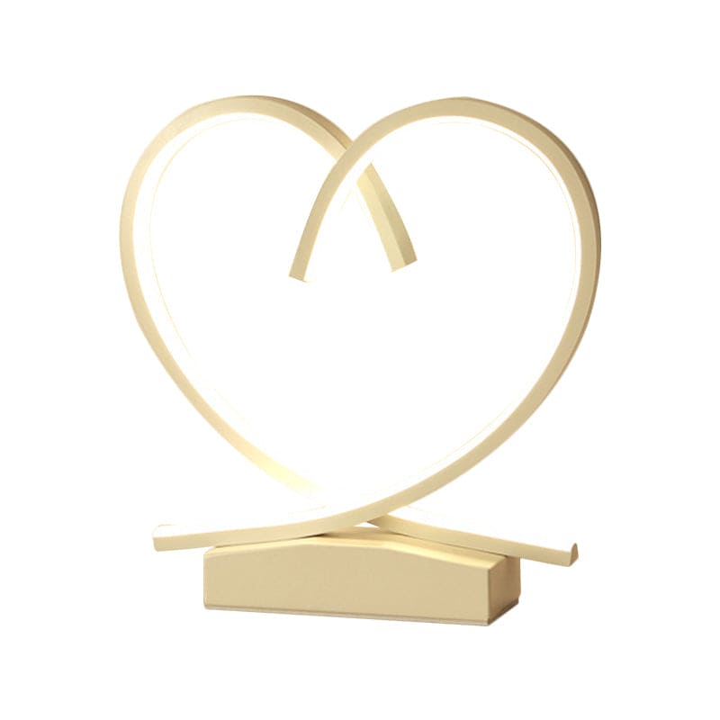 Hjerteformet Bordlampe | HeartGlow