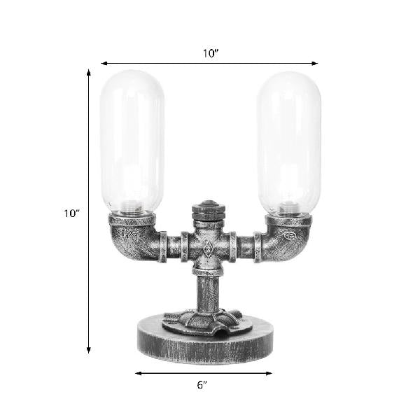 Lampeskærm Stil Klar Glas Bordlampe | CrystalClear