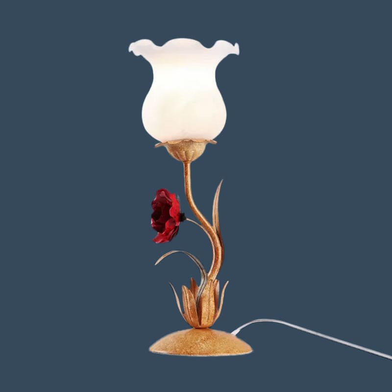 Bordlampe med Blomsterdesign til Natbord | BloomLite