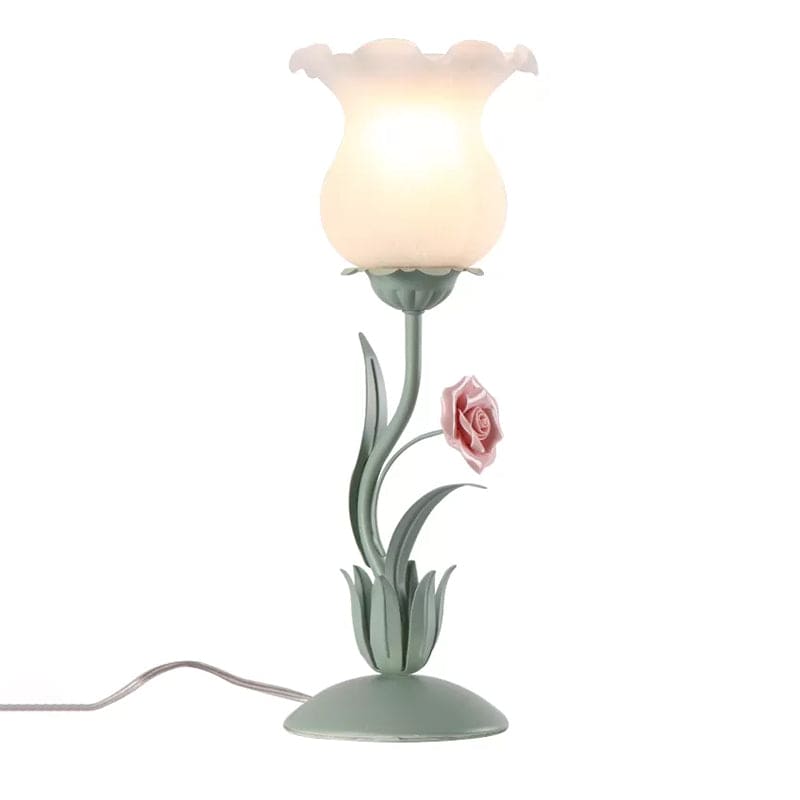 Bordlampe med Blomsterdesign til Natbord | BloomLite