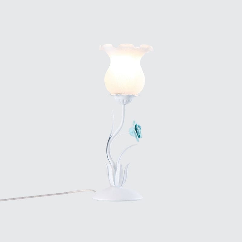 Bordlampe med Blomsterdesign til Natbord | BloomLite