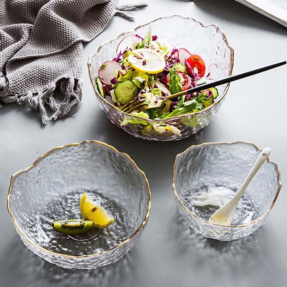 Class Glass Bowls – Stylish and Practical Set | CrystalNest