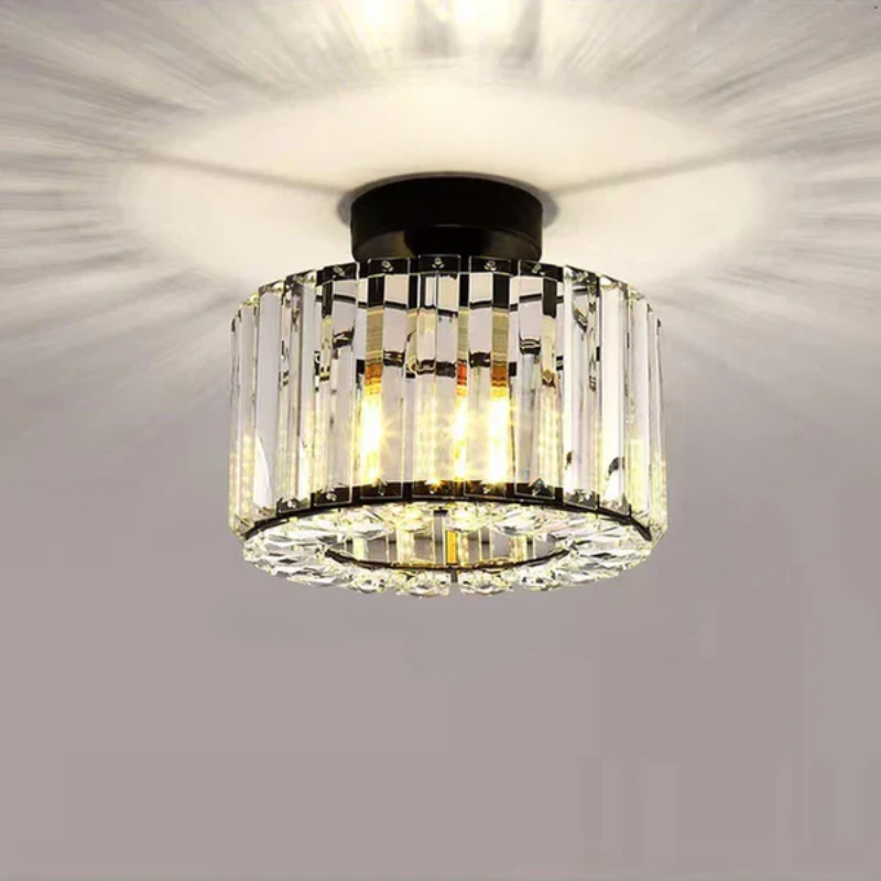 KrystalLys – Radiant Crystal Lamp for the Ceiling