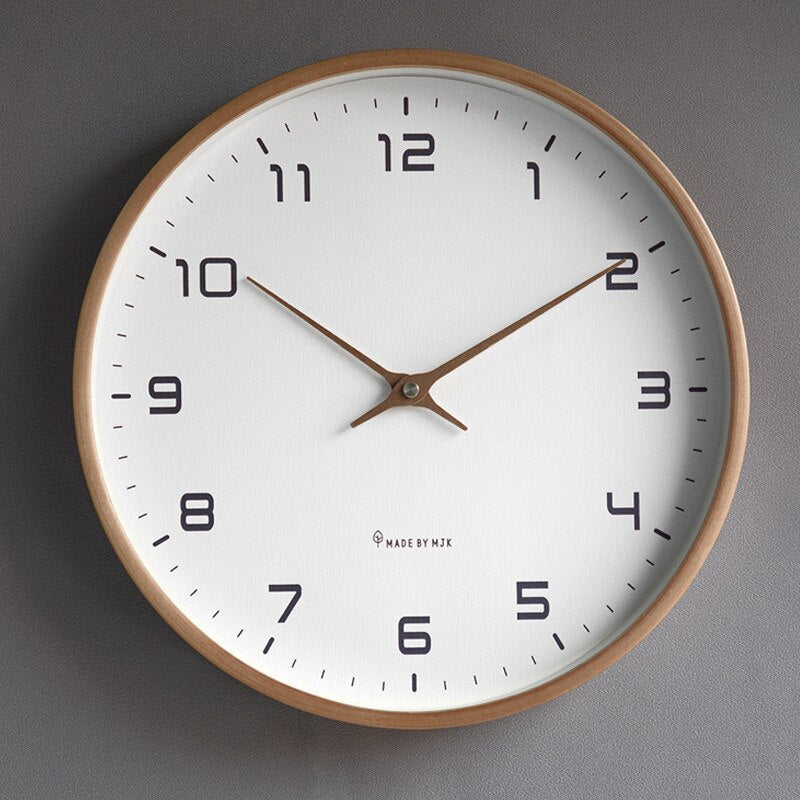 WoodyUr – Scandinavian Simple Wall Clock