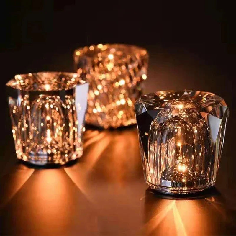 Eksklusiv Bordlampe | CrystalLuxe