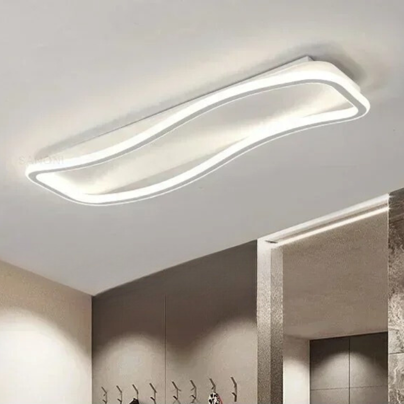 Moderne Buet Loftlampe | CurveLume