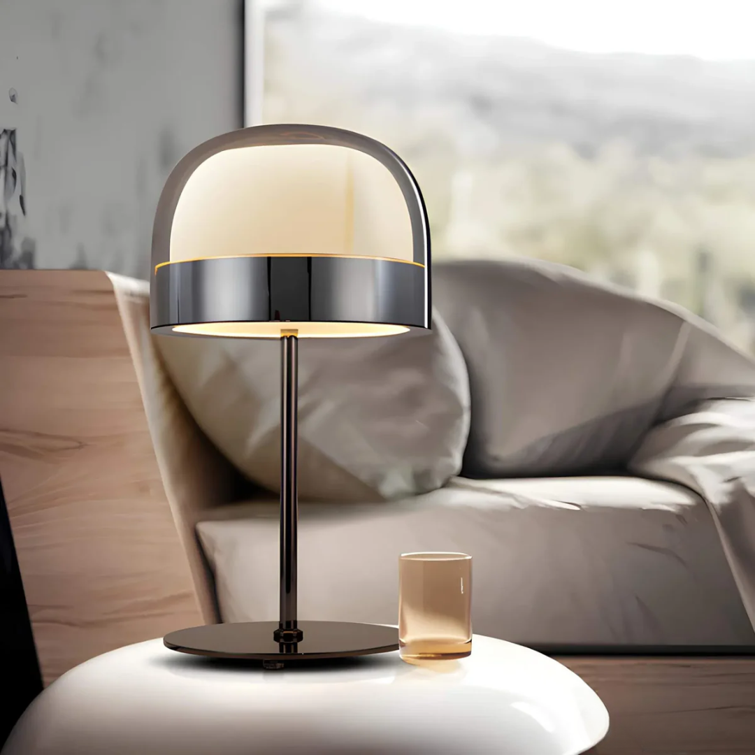 Trellino Bordlampe – Moderne Elegance | GlassTouch