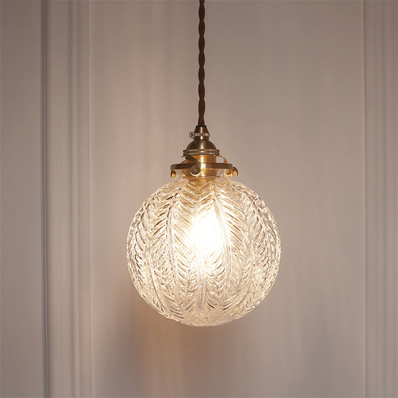 Stylish industrial glass pendant lamp | ClearCraft