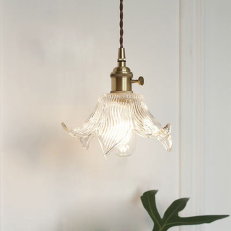 Elegant Glas Loftlampe | CrystalLuxe