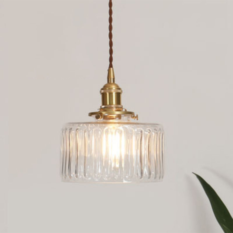 Elegant Glass Ceiling Lamp | CrystalLuxe