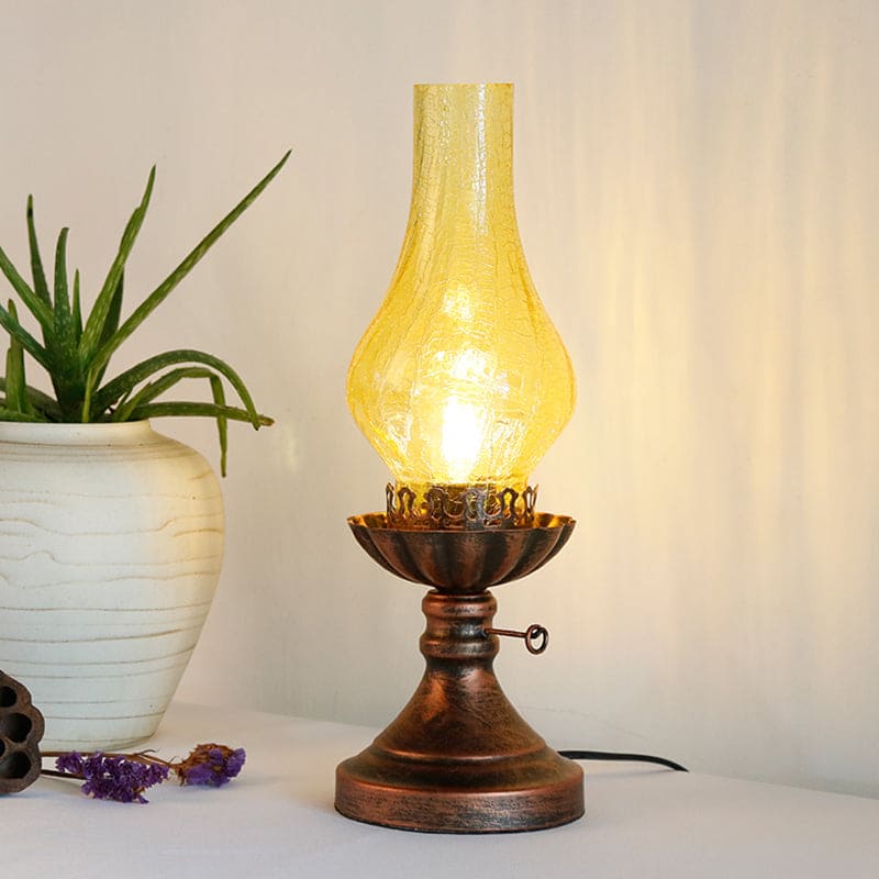 Craykle Glass Lampshade Kerosene Retro Bedside Lamp | CraykleClassic