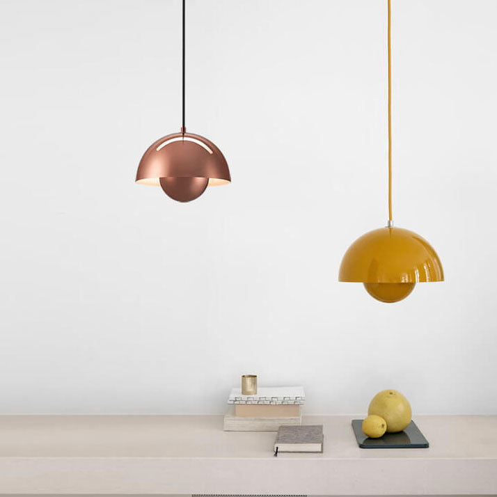 SkandiLys – Half-round Scandinavian Macaron Hanging Lamp