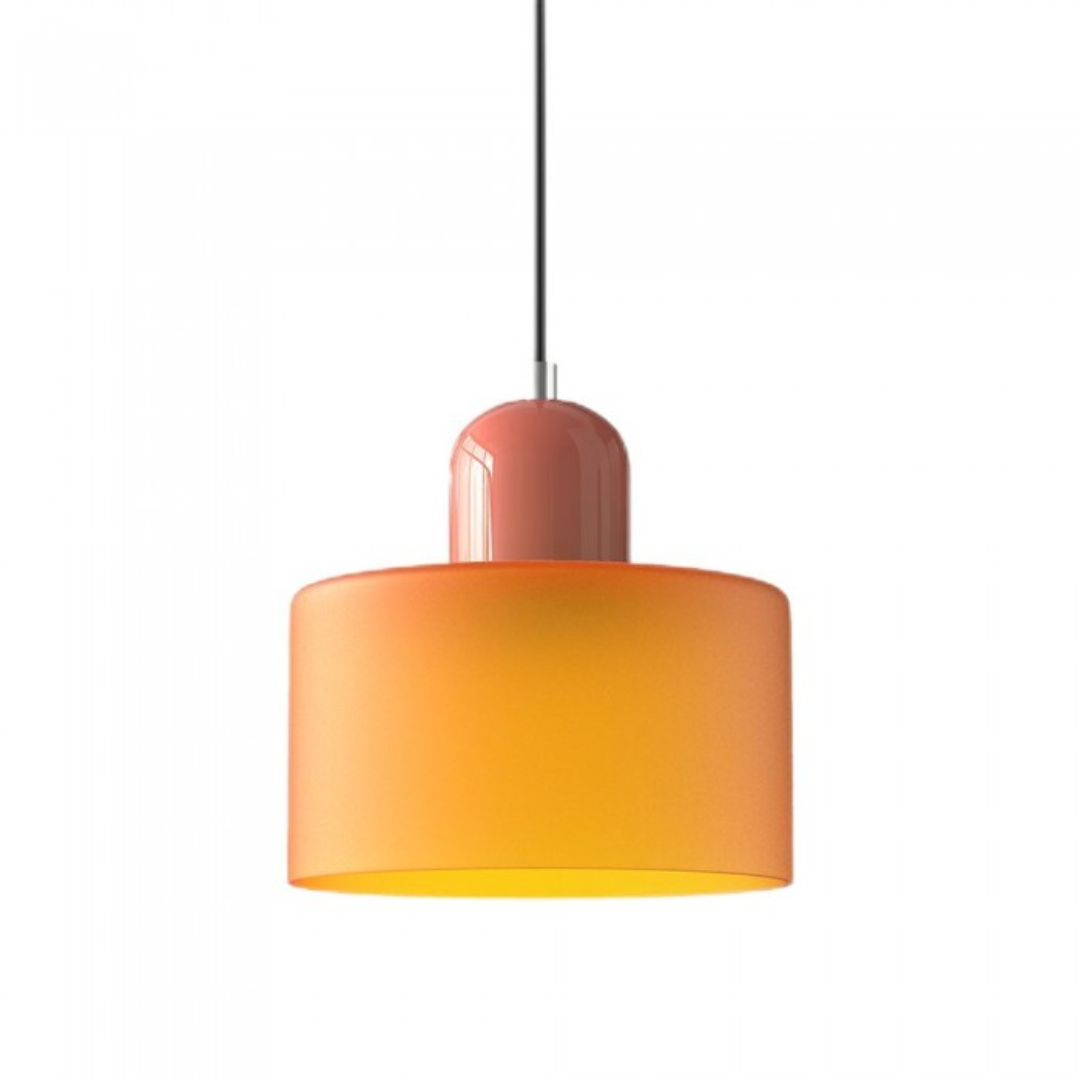 Retro Sunset Glow Hanglamp | LuxeGlow