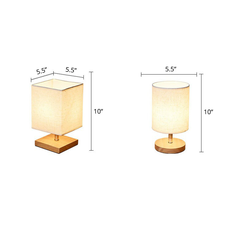 Moderne Tischlampe | Holzglühen