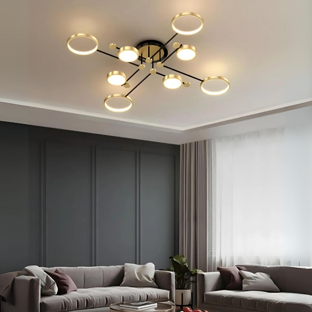 SphereLys – Moderne og Stilfuld Plafondlampe