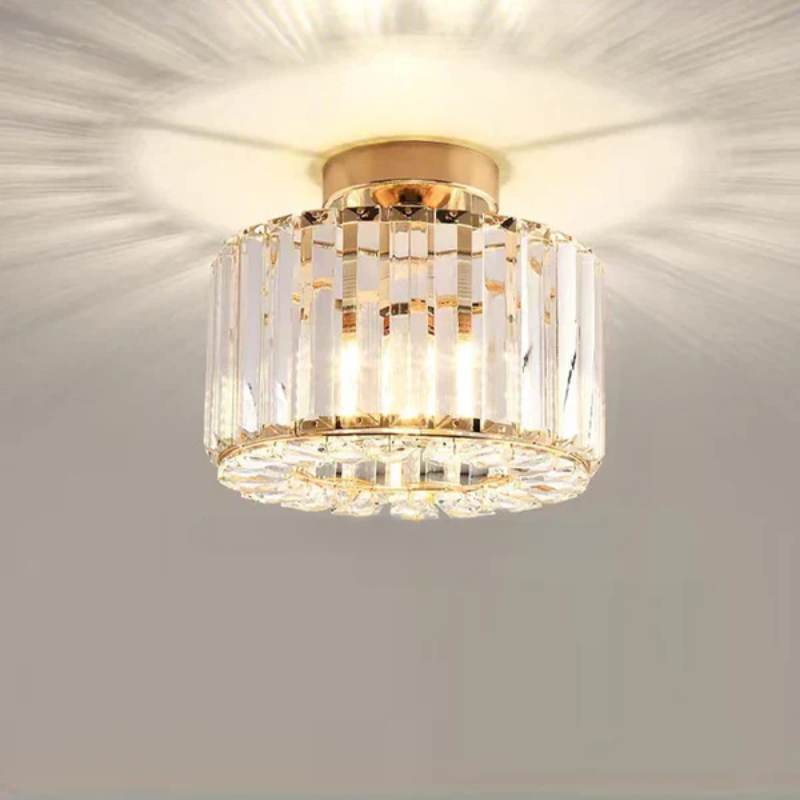 KrystalLys – Radiant Crystal Lamp for the Ceiling