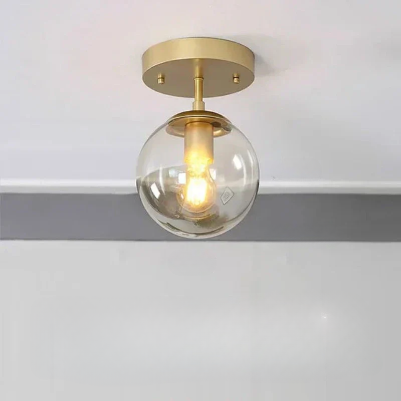 Stylish glass ceiling lamp | LuxeGlass