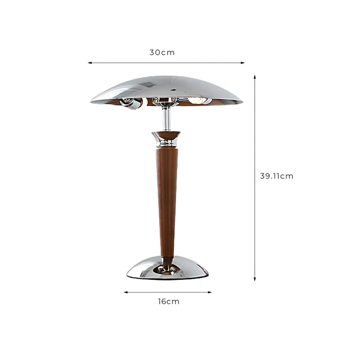 Retro Table Lamp – Elegant and Timeless | ChromeWood